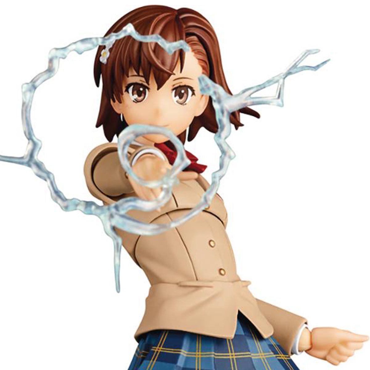 A Certain Scientific Railgun Mikoto Misaka Winter Version Revoltech Amazing Yamaguchi Action Figure