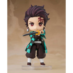 [Pre-Order] Demon Slayer: Kimetsu no Yaiba Tanjiro Kamado (Nichirin Sword with Rengoku's Handguard) Figuarts Mini Action Figure