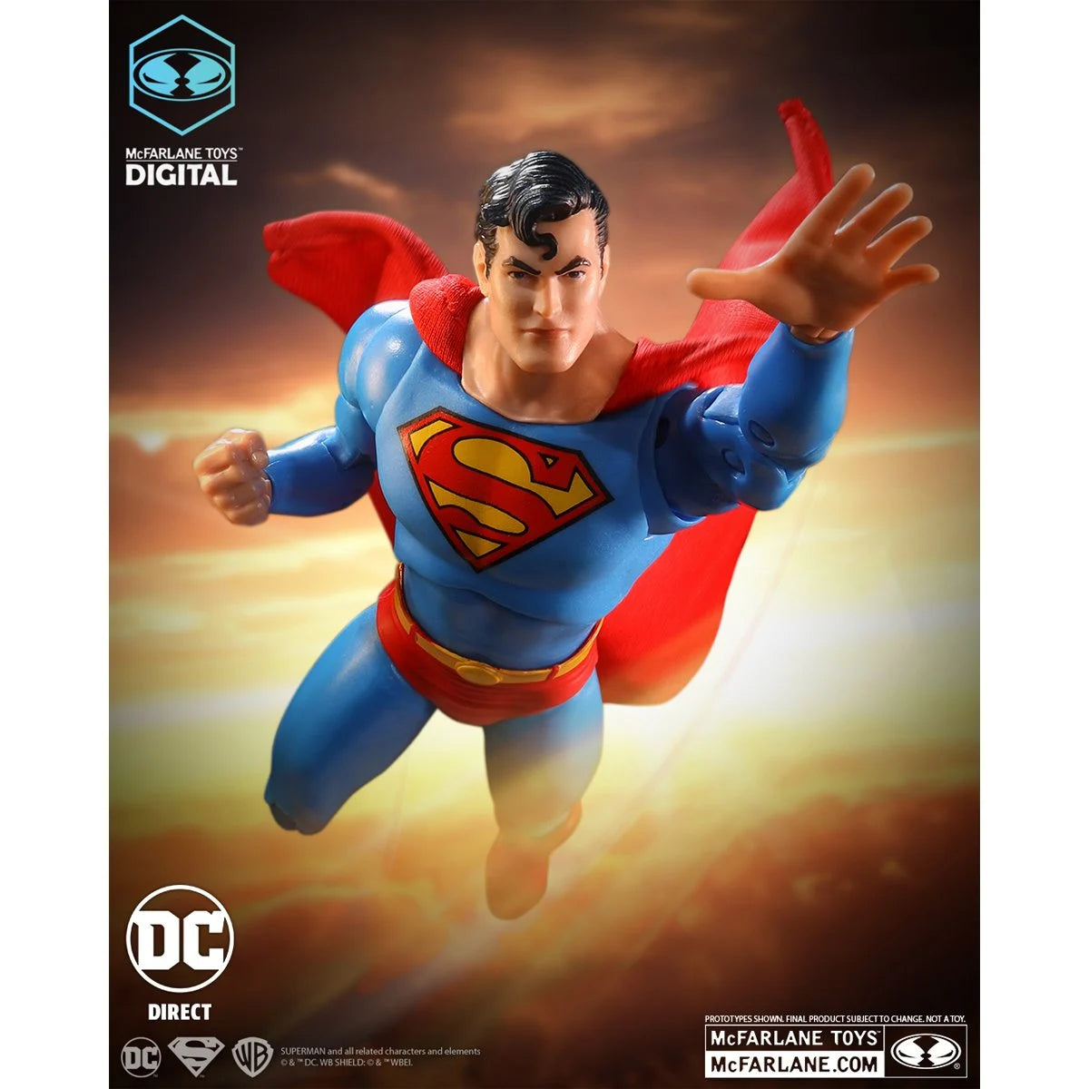 Superman The Silver Age 7-Inch Scale Action Figure with Digital Collectible