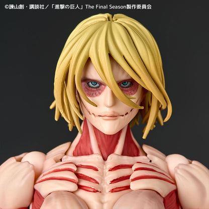 Attack on Titan Female Titan AF Revoltech Amazing Yamaguchi Action Figure (Reissue)