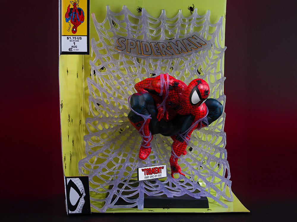 Marvel Comics Spider-Man (Spider-Man #1) 1/6 Scale Posed Figure