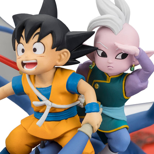 [Pre-Order] Dragon Ball Daima Welcome to the Great Adevnture Son Goku Mini and Supreme Kai Mini FiguartsZero Statue