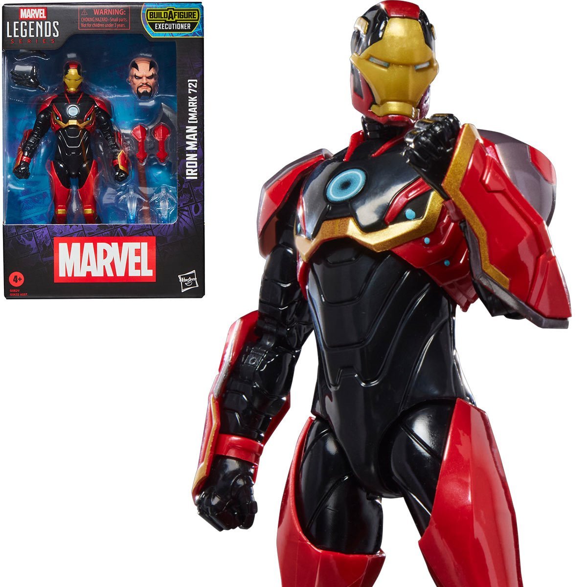 Marvel Legends Series Iron Man (Mark 72), Iron Man Comics Collectible 6-Inch Scale Action Figure