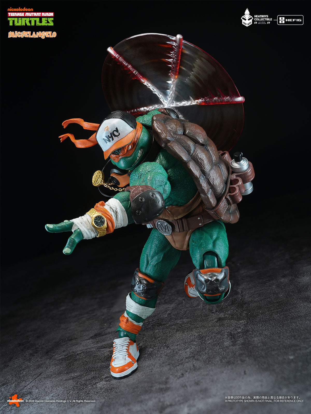 Teenage Mutant Ninja Turtles HB0105 Deluxe Ver. Michelangelo Action Figure