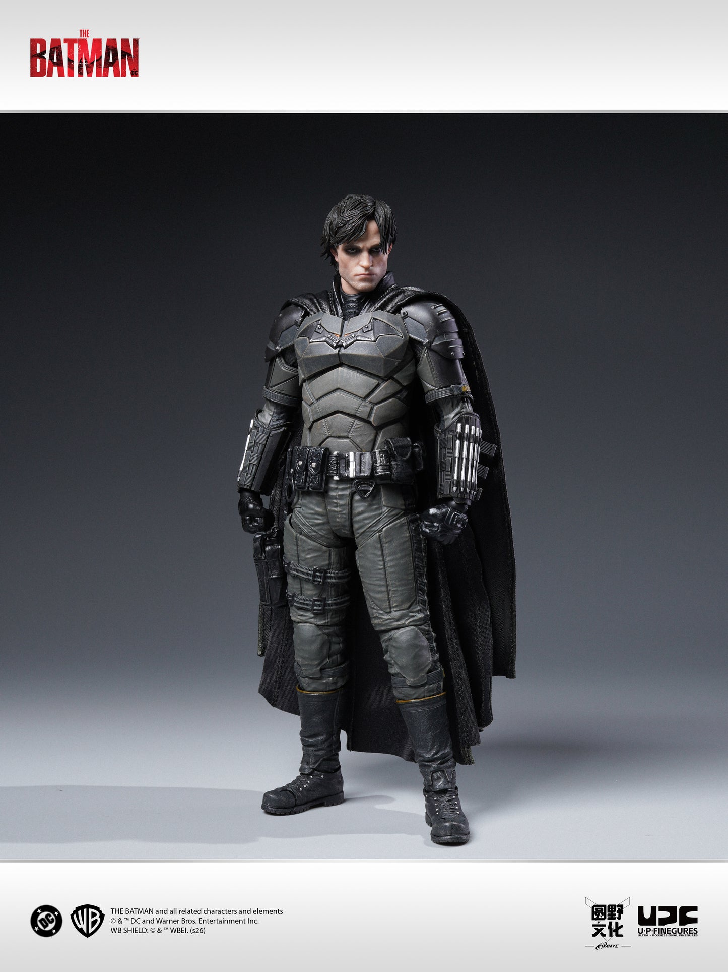 The Batman (2022) Batman 1/12 Action Figure