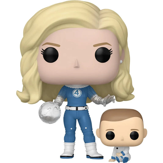 [Pre-Order] Pop! Movies: The Fantastic Four: First Steps - Invisible Woman & Franklin