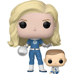 [Pre-Order] Pop! Movies: The Fantastic Four: First Steps - Invisible Woman & Franklin