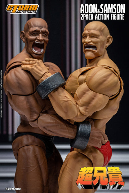 Chou-Aniki Adon and Samson 1/12 Scale Action Figure Set