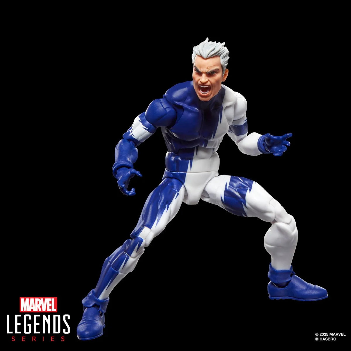 Avengers Marvel Legends Series Black Widow and Quicksilver 6-Inch Action Figures