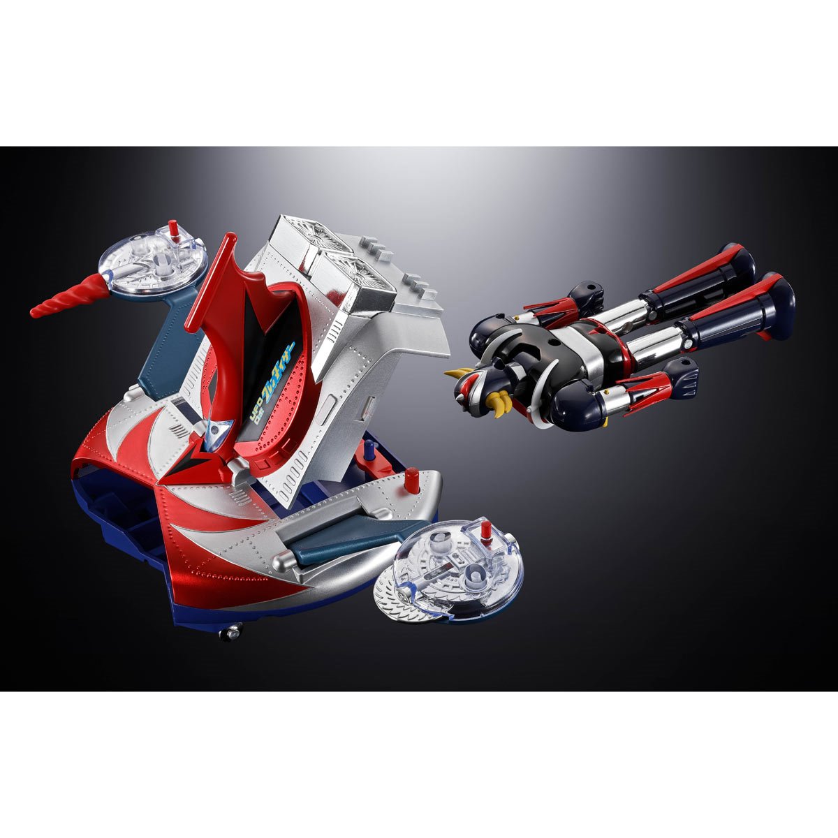 UFO Robo Grendizer Deluxe Grendizer and UFO Spazer Chogokin Action Figure