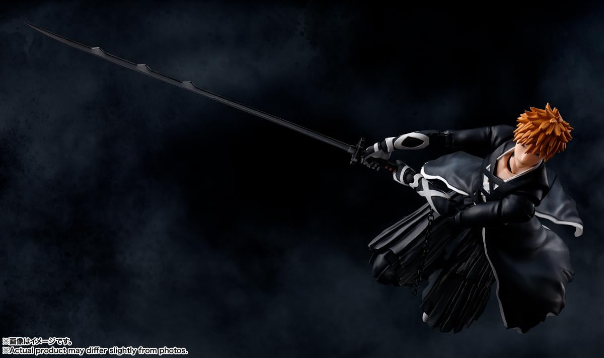 Bleach: Thousand-Year Blood War Ichigo Kurosaki Getsugatensho S.H.Figuarts Action Figure