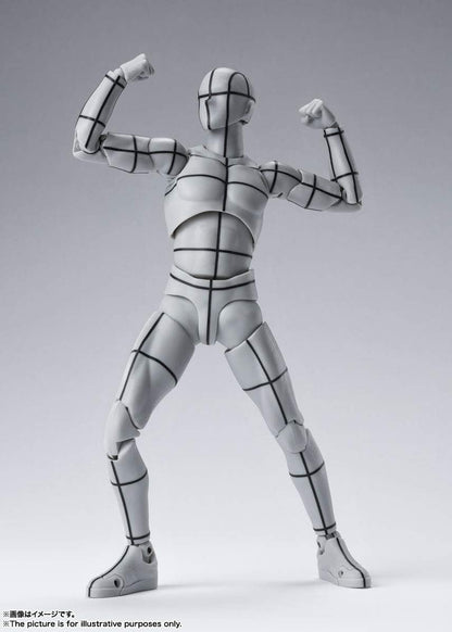 Body-kun Sports Edition Wire Frame Gray Color Version S.H.Figuarts Action Figure