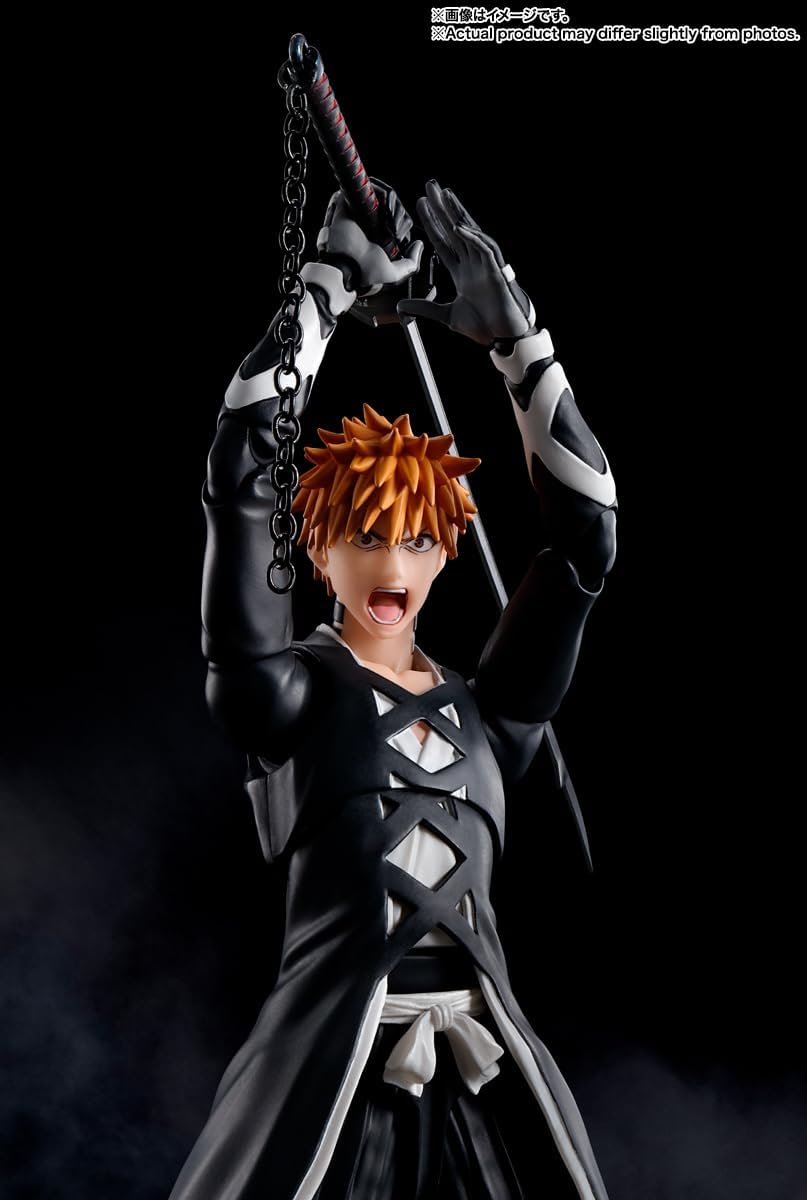 Bleach: Thousand-Year Blood War Ichigo Kurosaki Getsugatensho S.H.Figuarts Action Figure