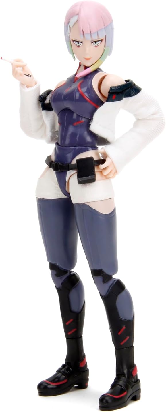 Jada Toys Cyberpunk Edgerunners Lucy - 1:12 Scale Action Figure with Accessories