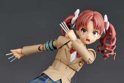 A Certain Scientific Railgun Kuroko Shirai Winter Version Revoltech Amazing Yamaguchi Action Figure