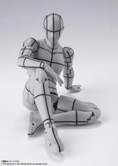 Body-kun Sports Edition Wire Frame Gray Color Version S.H.Figuarts Action Figure
