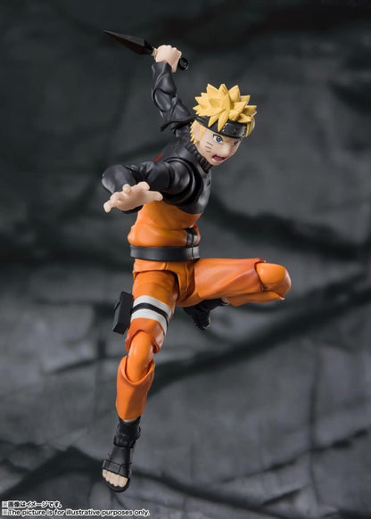 TAMASHII NATIONS - Naruto Shippuden - Naruto Uzumaki -The Jinchuriki Entrusted with Hope, Bandai Spirits S.H.Figuarts Action Figure