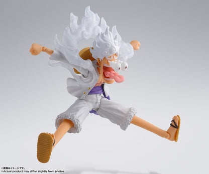 TAMASHII NATIONS - One Piece - Monkey D. Luffy -GEAR5-, Bandai Spirits S.H.Figuarts Action Figure