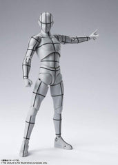 Body-kun Sports Edition Wire Frame Gray Color Version S.H.Figuarts Action Figure
