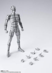 Body-kun Sports Edition Wire Frame Gray Color Version S.H.Figuarts Action Figure
