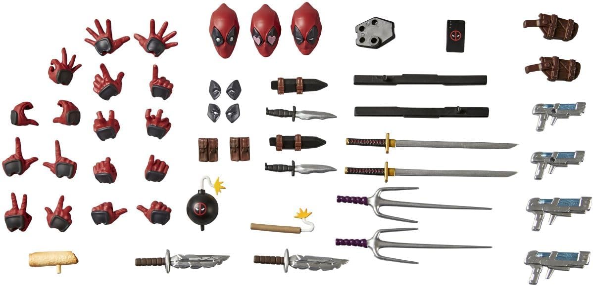 Marvel Deadpool Ver. 2.5 Revoltech Amazing Yamaguchi Action Figure