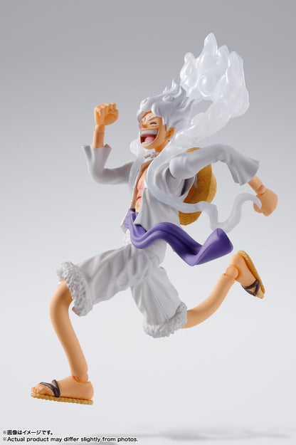 TAMASHII NATIONS - One Piece - Monkey D. Luffy -GEAR5-, Bandai Spirits S.H.Figuarts Action Figure