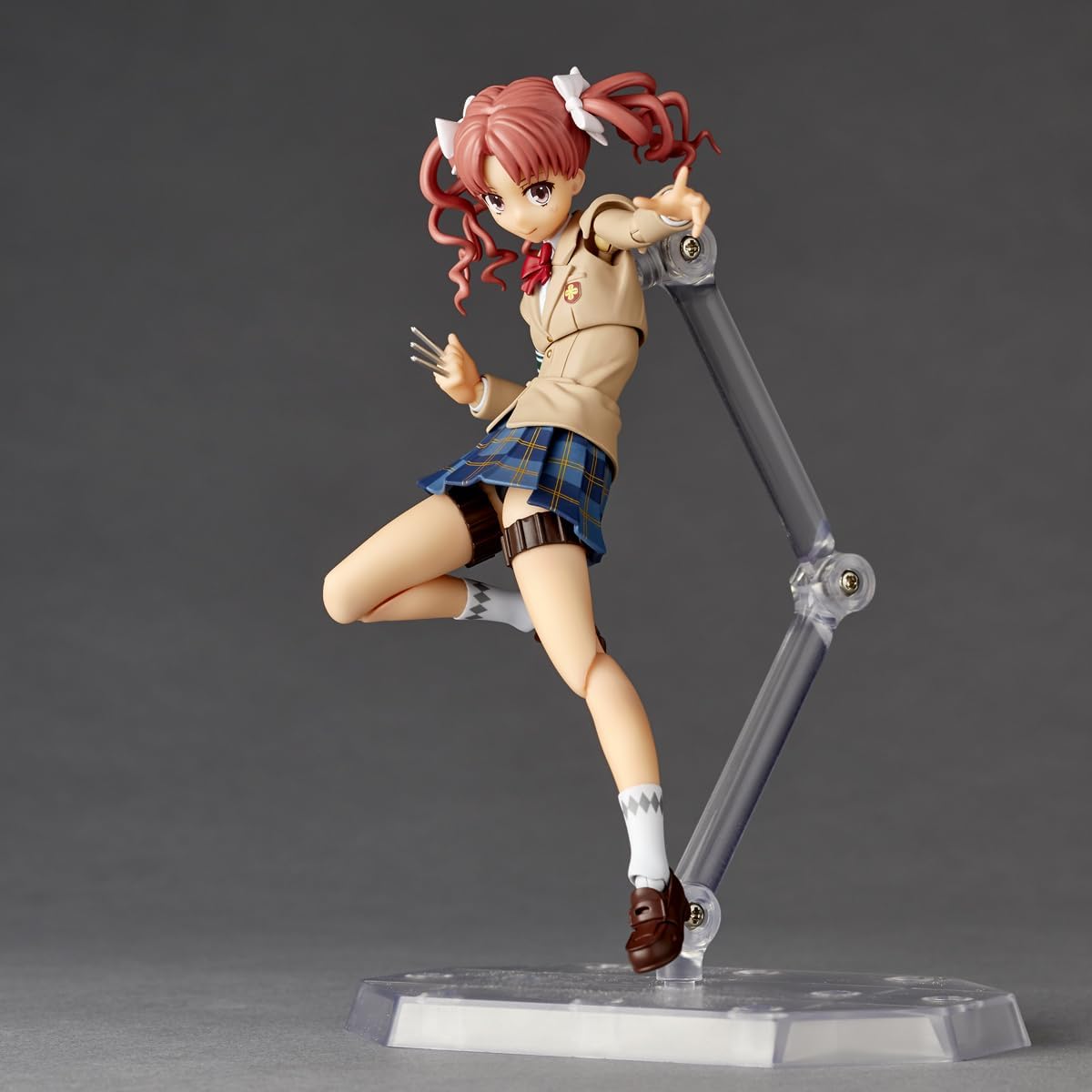 A Certain Scientific Railgun Kuroko Shirai Winter Version Revoltech Amazing Yamaguchi Action Figure