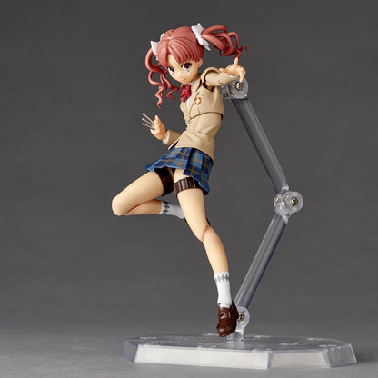 A Certain Scientific Railgun Kuroko Shirai Winter Version Revoltech Amazing Yamaguchi Action Figure