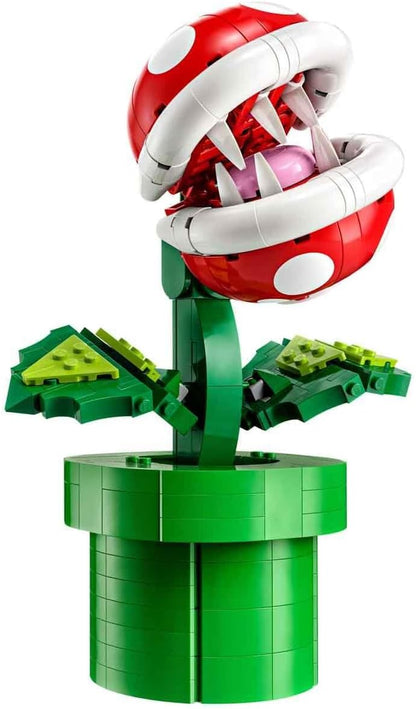 LEGO Super Mario Piranha Plant, Build and Display Authentically Detailed Posable Figure