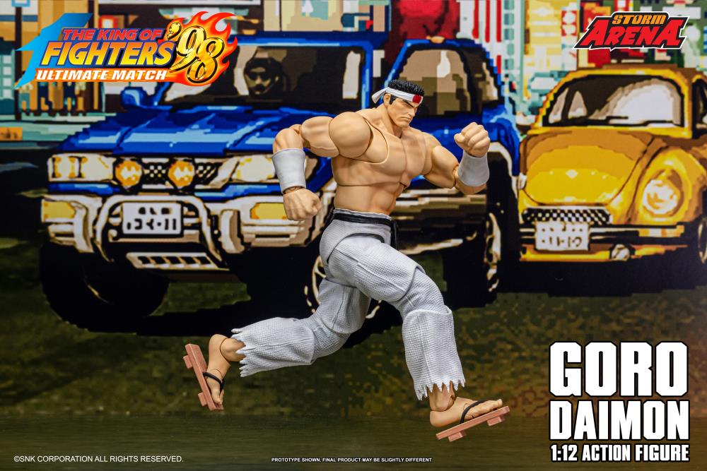 The King of Fighters '98 Ultimate Match Storm Arena Goro Daimon 1/12 Scale Action Figure