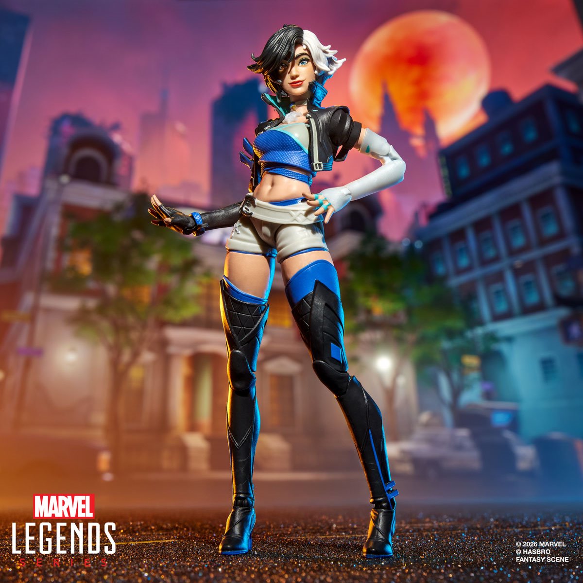 Marvel Legends Series Marvel Rivals Spider-Man and Luna Snow 6-Inch Action Figures