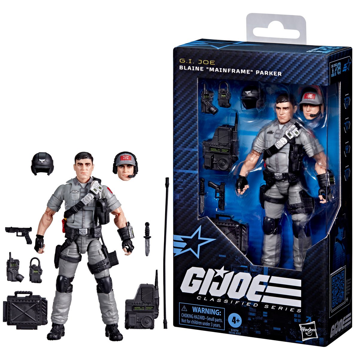 G.I. Joe Classified Blaine Mainframe Parker 6-Inch Action Figure