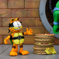 [Pre-Order] Teenage Mutant Ninja Turtles (Archie Comics) x Garfield - Ultimate Garfello & Odie 7” Scale Action Figures