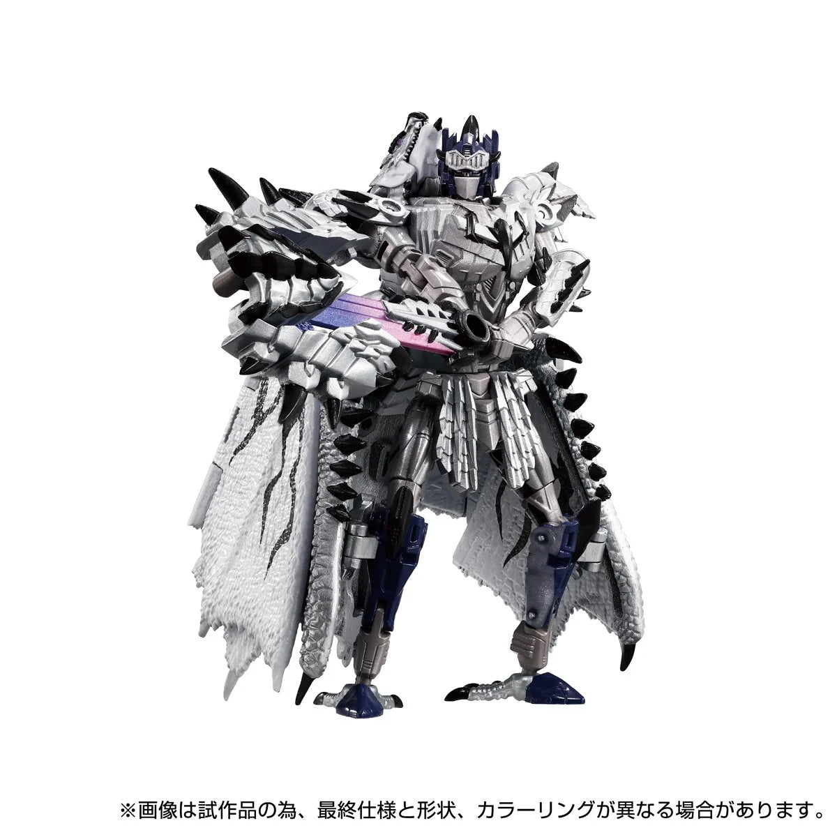 Transformers x Monster Hunter Synergenex Series Silver Rathalos Prime Action Figure