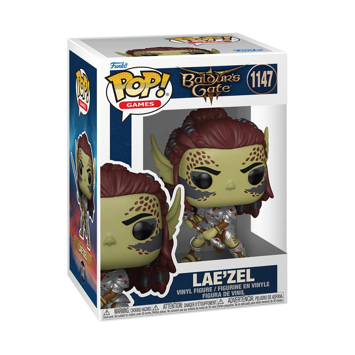 Pop! Games: Baldur's Gate 3 Lae'zel with Sword