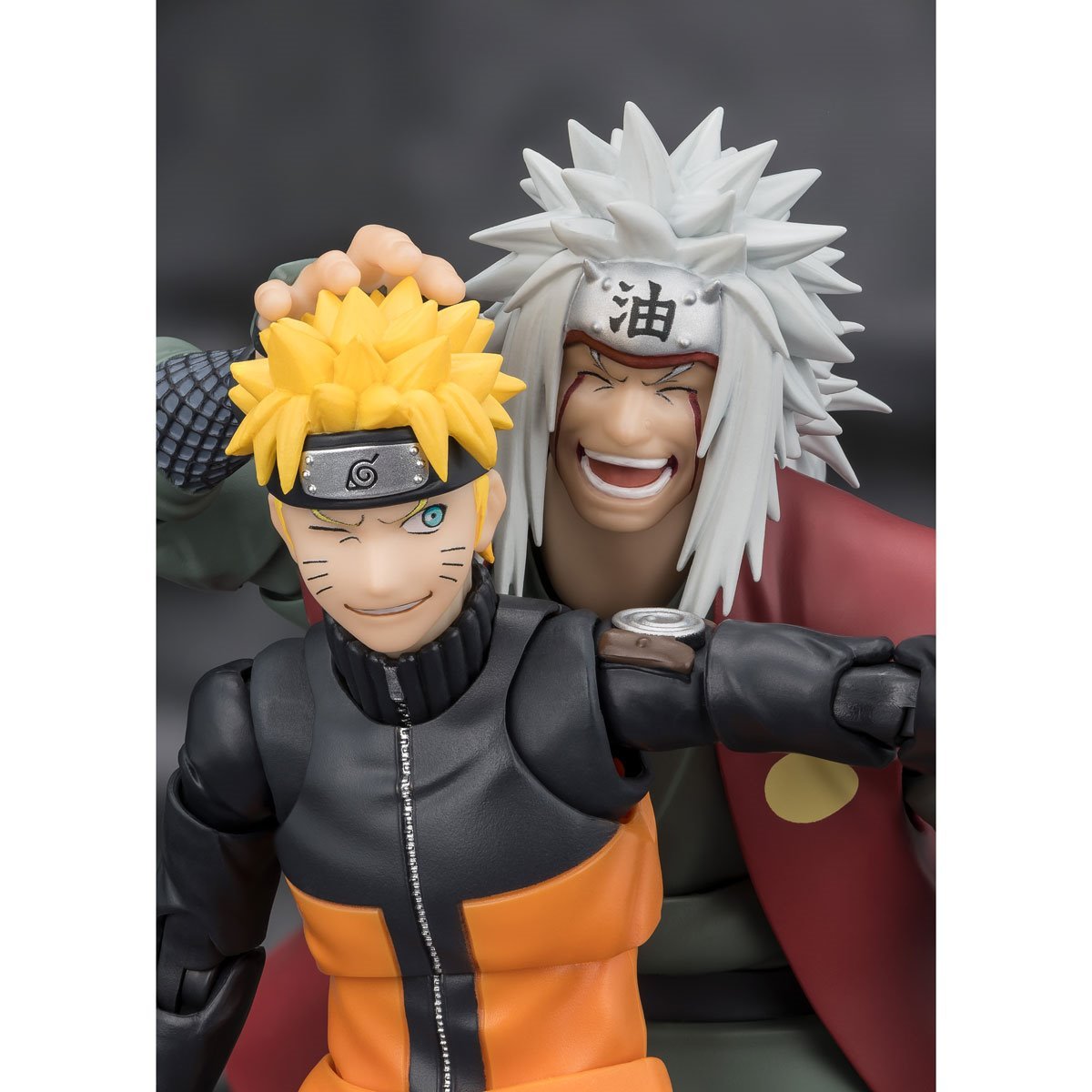 Naruto Jiraiya Hidden Leaf Heroic Master Sage Mode Set S.H.Figuarts Action Figure