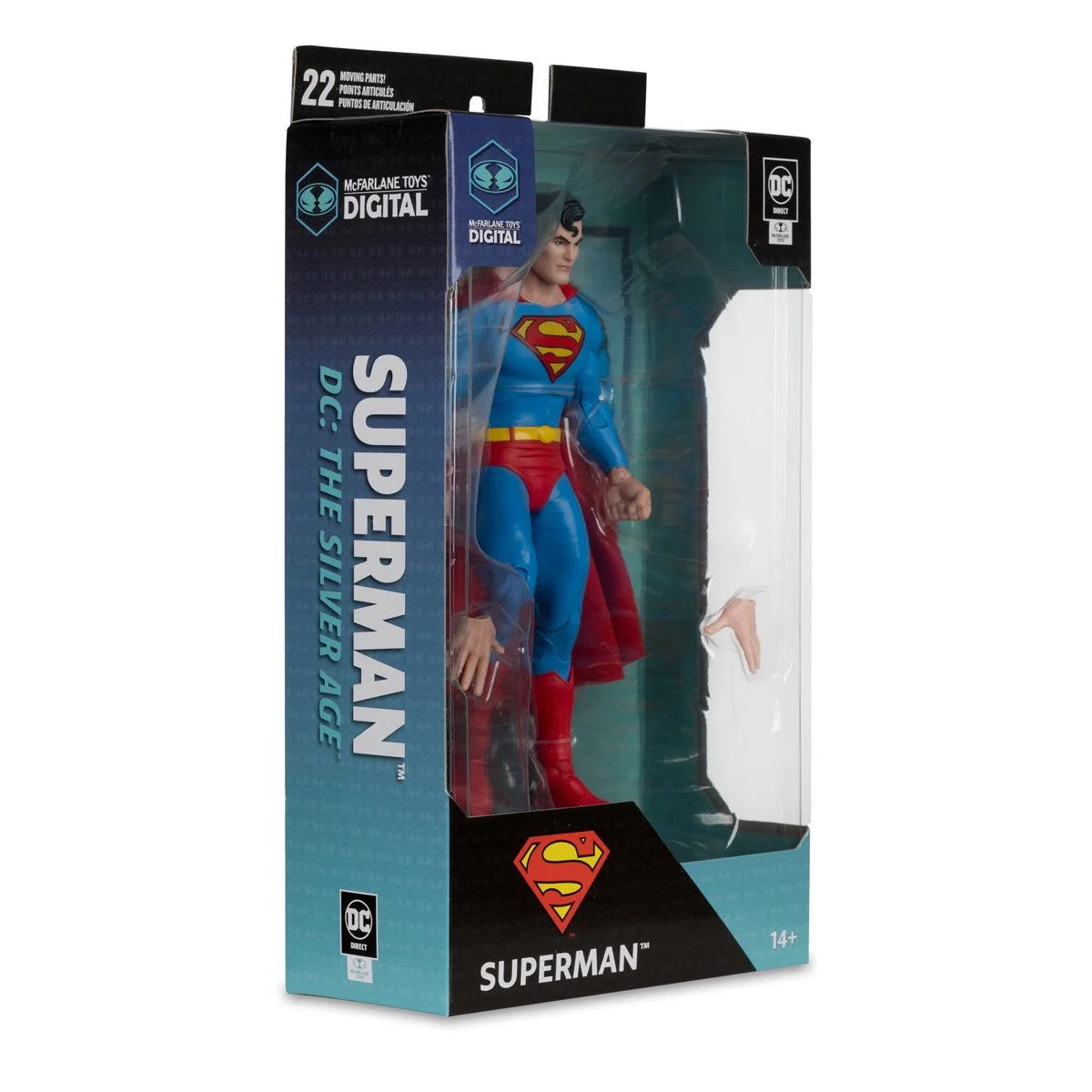 Superman The Silver Age 7-Inch Scale Action Figure with Digital Collectible