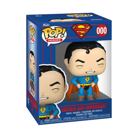 [Pre-Order] Pop! Heroes: DC Comics Shield Through the Ages Golden Age Superman