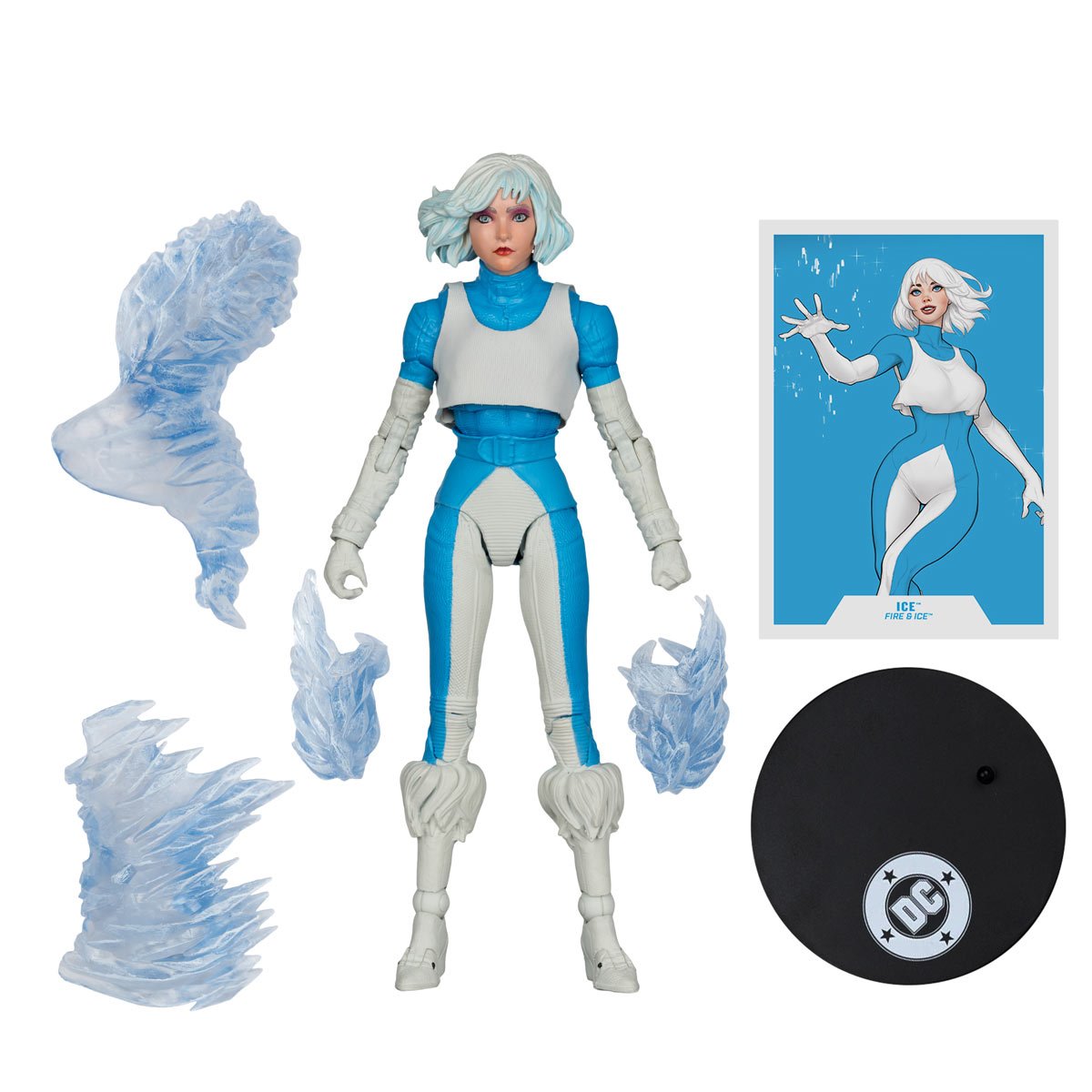 DC Multiverse Wave 25 Ice Fire and Ice 7-Inch Scale Action Figure