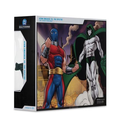 DC Multiverse Atom Smasher Megafig vs. The Spectre JSA: Black Vengeance Action Figure 2-Pack