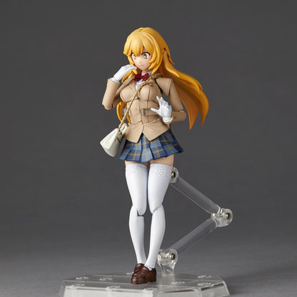 A Certain Scientific Railgun Shokuhou Misaki Winter Version Revoltech Amazing Yamaguchi Action Figure
