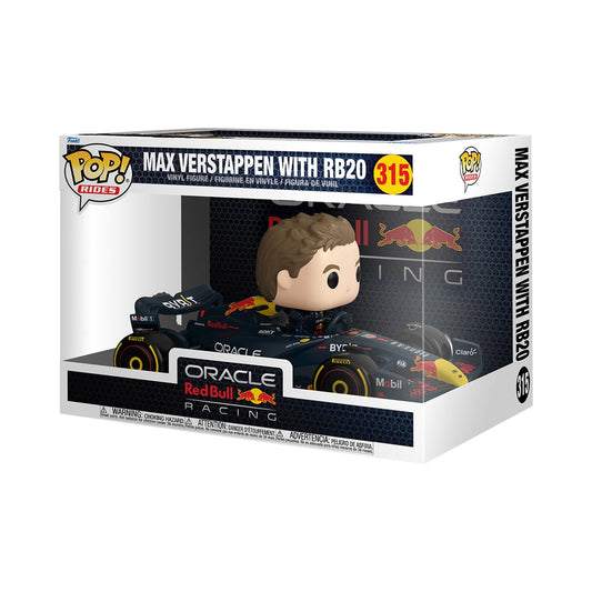 [Pre-Order] Pop! Rides: Formula 1 Redbull Max Verstappen with RB20 Super Deluxe