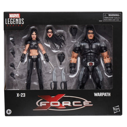 Marvel Legends Series X-23 & Warpath X-Force 6-Inch Scale Action Figures 2 Pack