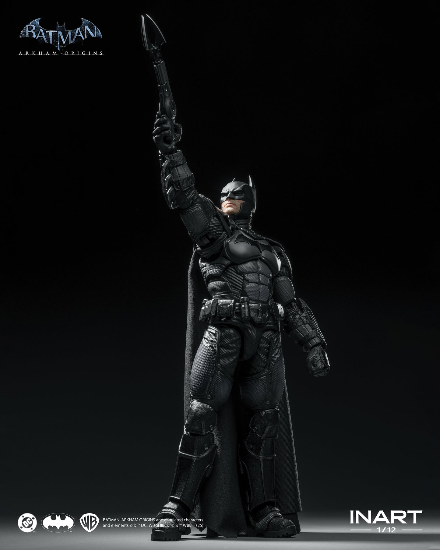 INART Arkham Origins Batman 1/12 Action Figure
