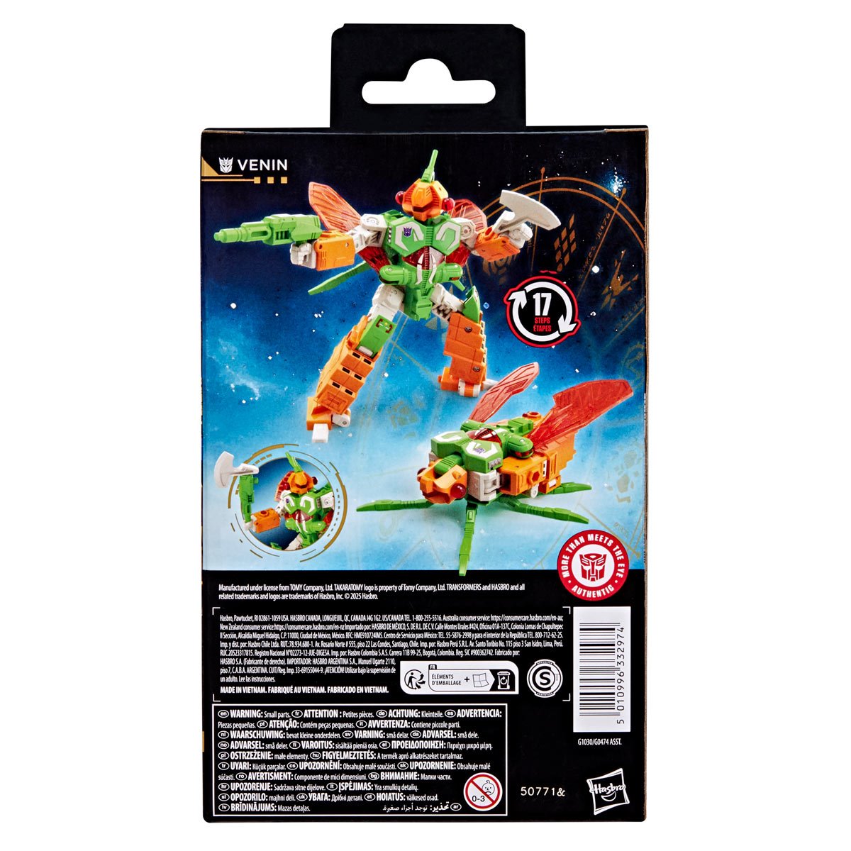 Transformers Generations Age of the Primes Deluxe Venin Action Figure