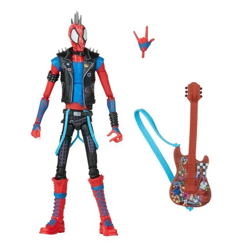 Spider-Man Across The Spider-Verse Marvel Legends Spider-Punk 6-Inch Action Figure Ages 4 and Up