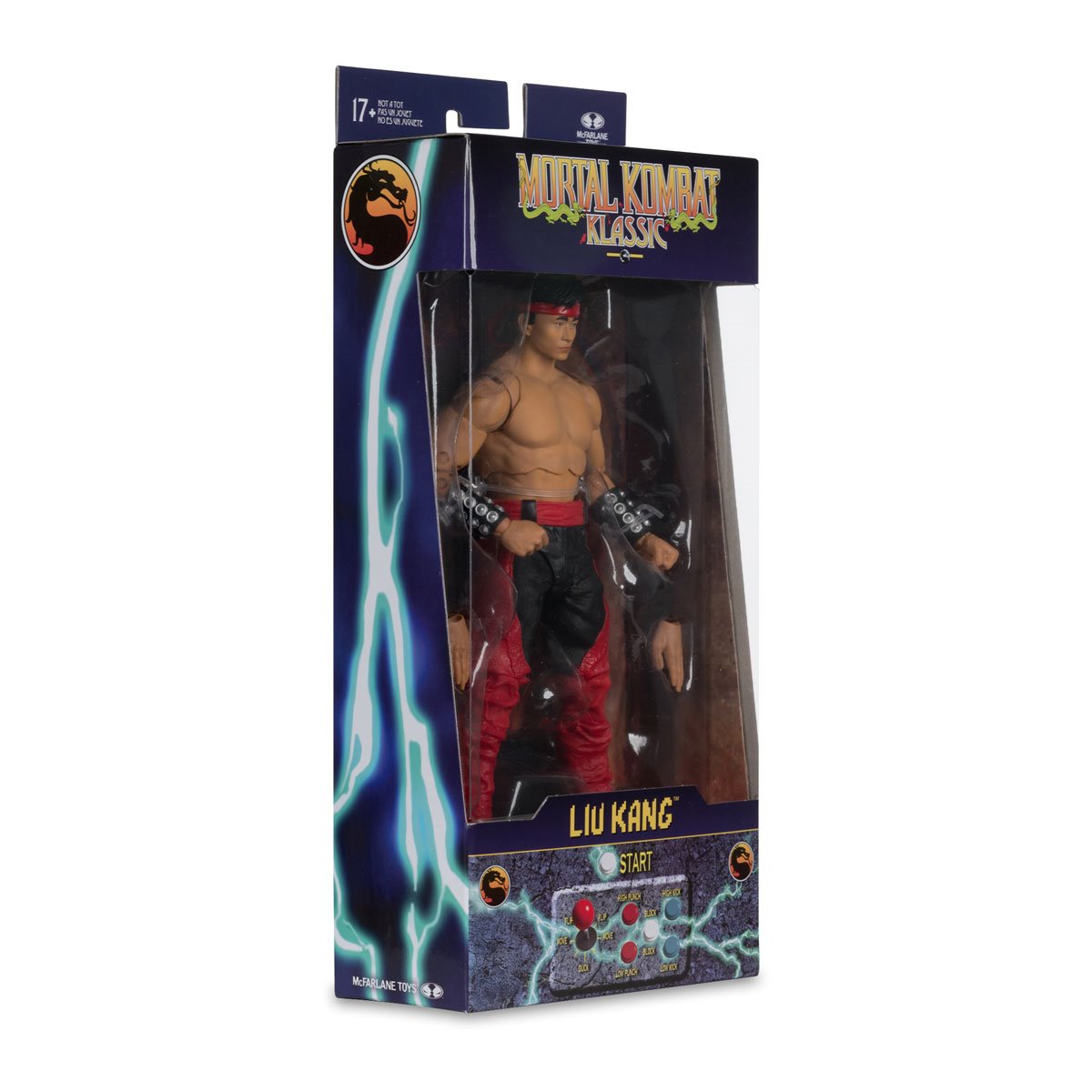 Mortal Kombat Klassic Wave 1 Liu Kang 7-Inch Scale Action Figure