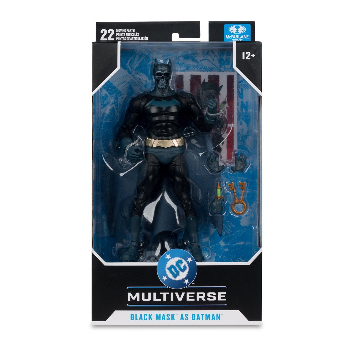 DC Multiverse Black Mask as Batman Beneath the Mask 7-Inch Scale Action Figure