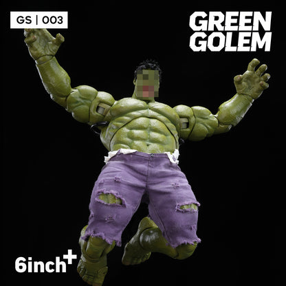 6Inch+ Green Golem GS003 1/12 Action Figure