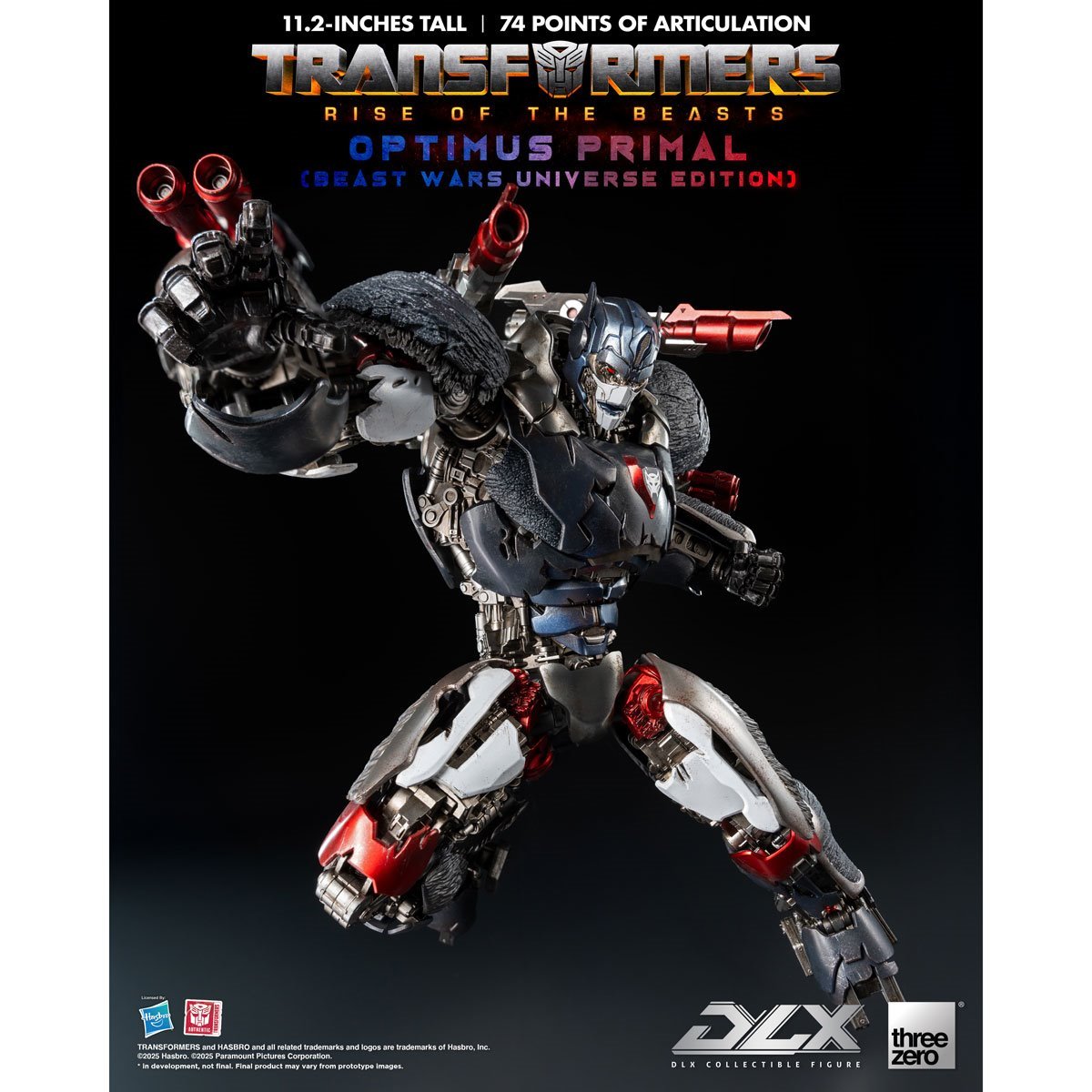 Transformers: Rise of the Beasts Optimus Primal Beast Wars Universe Edition DLX Action Figure